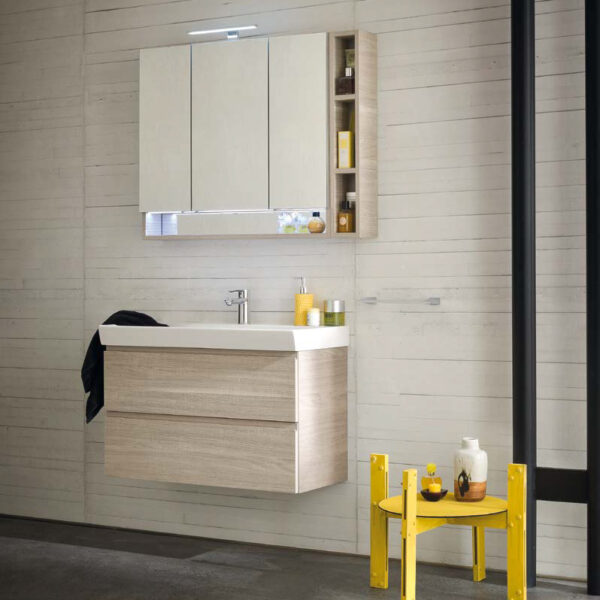 CL003 - Mobile arredo bagno design L.86 cm personalizzabile COMPAB