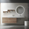 ELY J 69 - Mobile arredo bagno L 210 x P 51 cm personalizzabile ARCOM