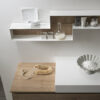 ELY J 69 - Mobile arredo bagno L 210 x P 51 cm personalizzabile ARCOM