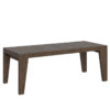 Tavolo allungabile 200/460x90 cm Naxy Premium noce
