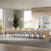 Tavolo allungabile 180/440x90 cm Naxy Premium quercia natura - immagine 4