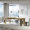 Tavolo allungabile 130/390x90 cm Roxell Premium quercia natura - immagine 3
