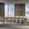 Tavolo allungabile 180/284x90 cm Roxell Premium quercia natura - immagine 3