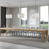 Tavolo allungabile 140/400x90 cm Spimbo Premium quercia natura - immagine 4