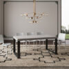 Tavolo allungabile 180/284x90 cm Tecno cashmere gambe antracite - immagine 2
