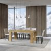 Tavolo allungabile 180/284x90 cm Roxell Premium quercia natura - immagine 2