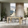Tavolo allungabile 180/284x90 cm Spimbo Premium quercia natura - immagine 2