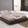 Orlando - Letto matrimoniale Futon giapponese imbottito in tessuto o ecopelle