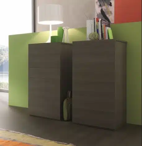 Way - Settimanale moderno 6 cassetti L 57 cm MARONESE ACF