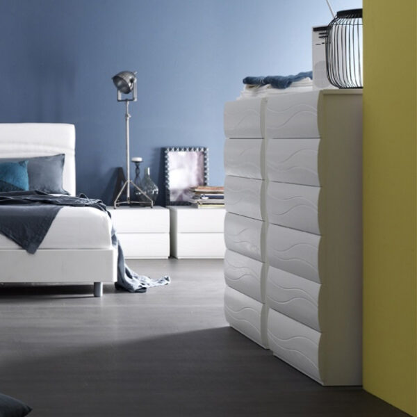 City - Settimanale moderno 6 cassetti L 57 cm MARONESE ACF