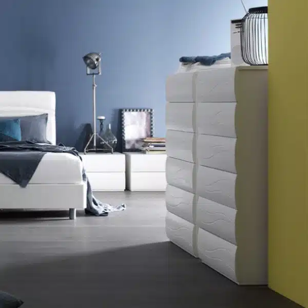 City - Settimanale moderno 6 cassetti L 57 cm MARONESE ACF