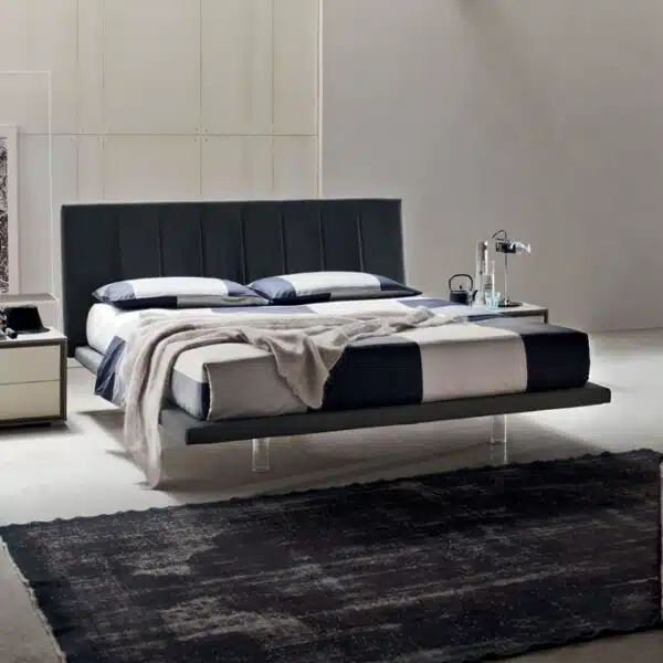 Sofia - Letto matrimoniale con effetto sospeso e rete inclusa MARONESE ACF