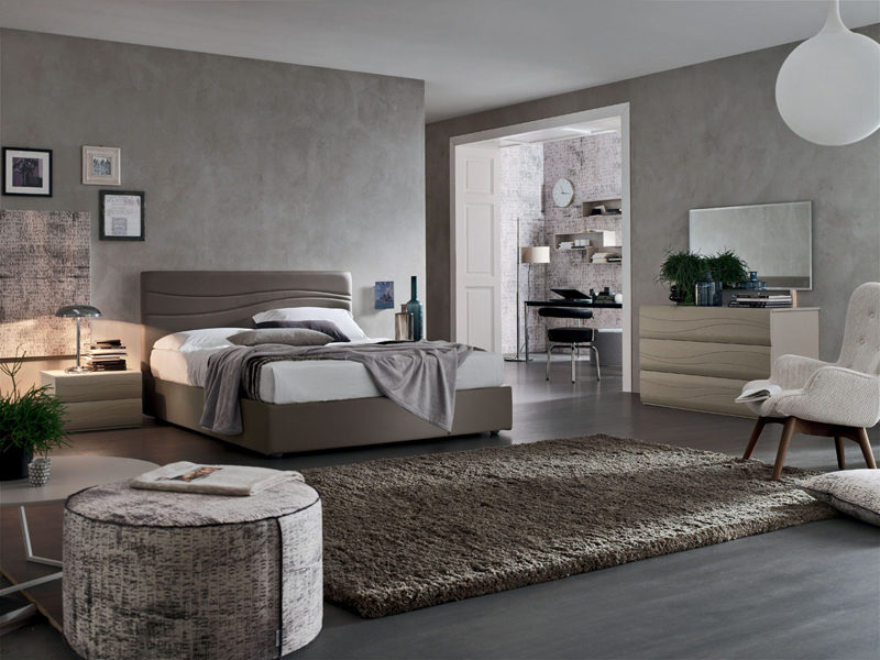 City - Comò cassettone moderno 3 cassetti L 122 cm MARONESE ACF