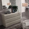 City - Comò cassettone moderno 3 cassetti L 122 cm MARONESE ACF