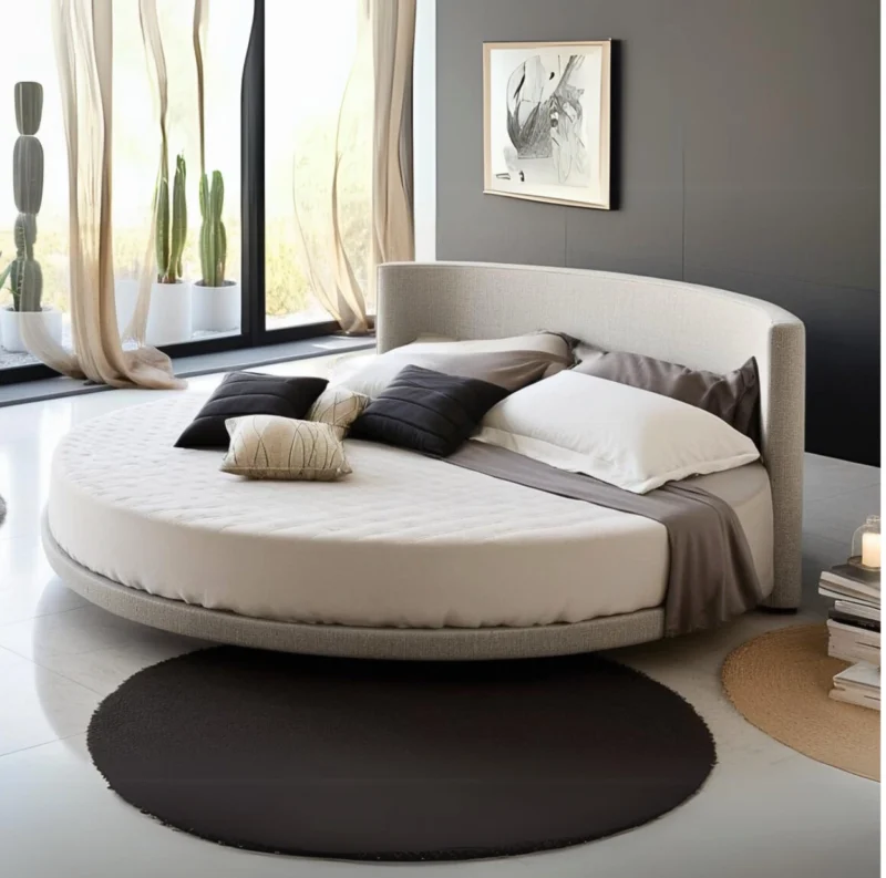 Scopri il letto rotondo Ring - Favoloso
