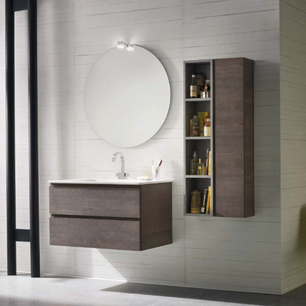 CL009 - Mobile arredo bagno design L.85,5 cm personalizzabile COMPAB