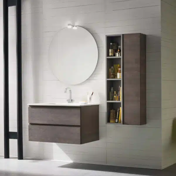 CL009 - Mobile arredo bagno design L.85,5 cm personalizzabile COMPAB