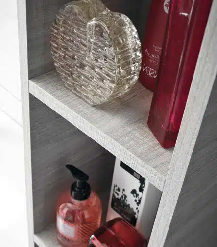 CL008 - Mobile arredo bagno design L.121 cm personalizzabile COMPAB