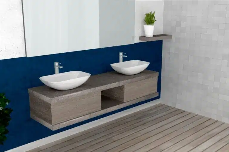 Progetto di arredobagno INTERNO77, rendering 119