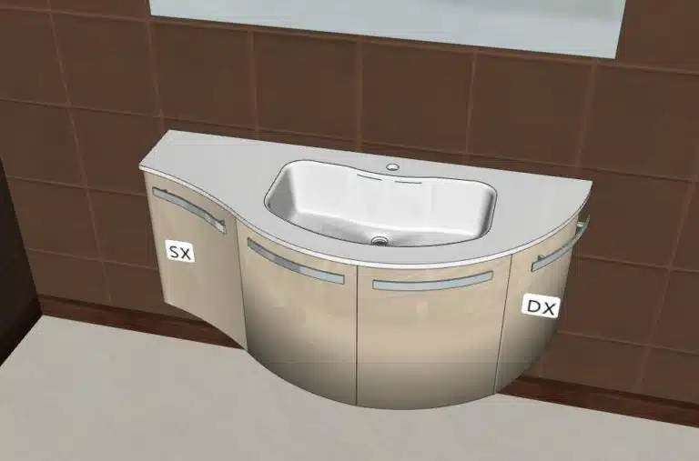 Progetto di arredobagno INTERNO77, rendering 137