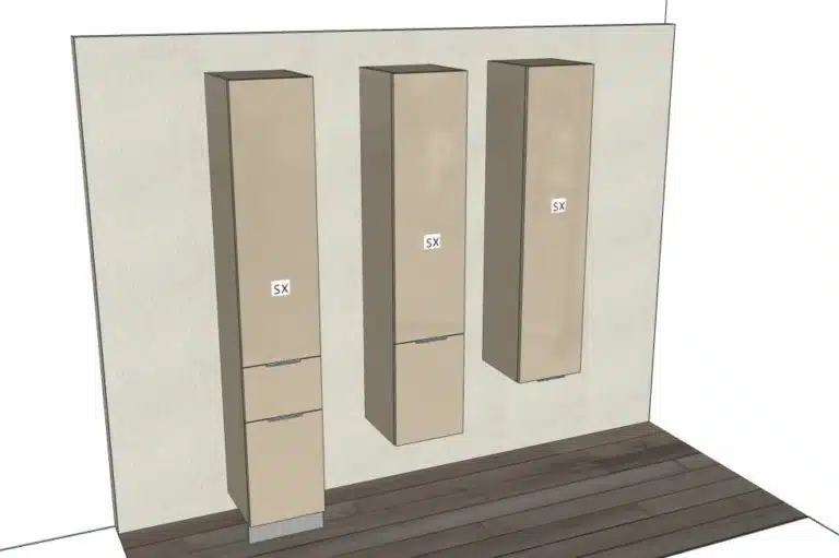 Progetto di arredobagno INTERNO77, rendering 167
