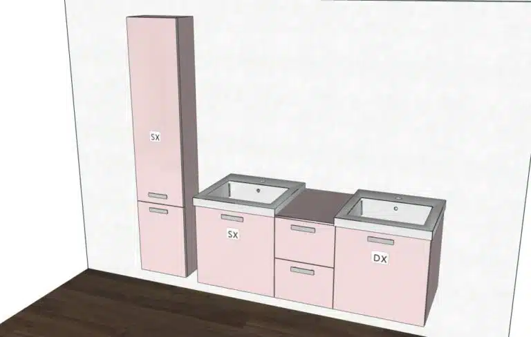 Progetto di arredobagno INTERNO77, rendering 181