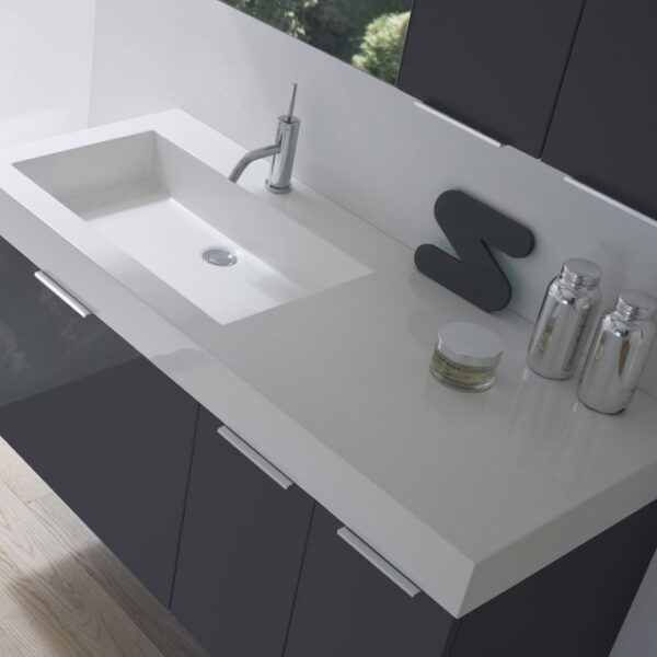 COMPAB B201 CITY - Mobile da bagno sospeso: L.120 cm
