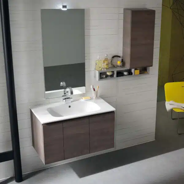 CL031 - Mobile arredo bagno design L.95,5 cm personalizzabile COMPAB