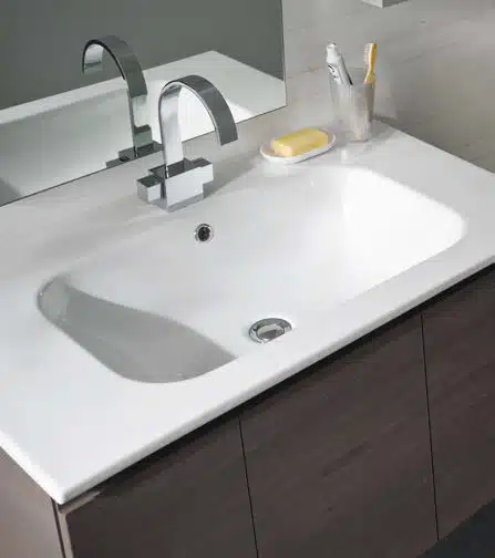 CL031 - Mobile arredo bagno design L.95,5 cm personalizzabile COMPAB