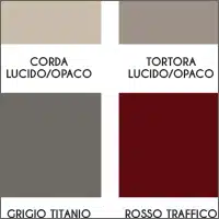 B201 - COLORI LACCATI DI SERIE