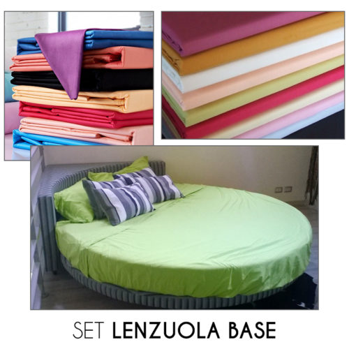 Coprimaterasso Circolare In Cotone Giada Rosa – Diametro 2.4m, Con Angolari, Altezza 20cm, Lenzuolo Con Angoli