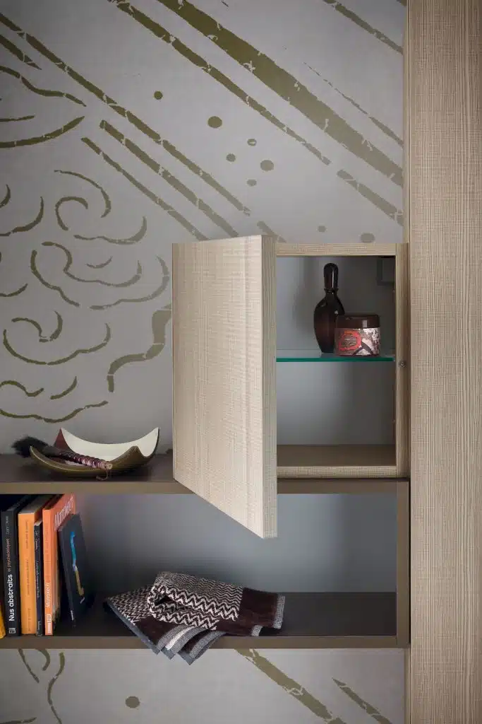B201 02 - Mobile arredo bagno design L.120 cm personalizzabile COMPAB