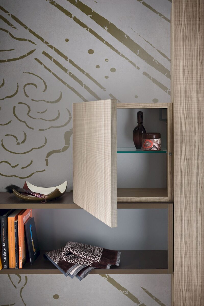 B201 02 - Mobile arredo bagno design L.120 cm personalizzabile COMPAB