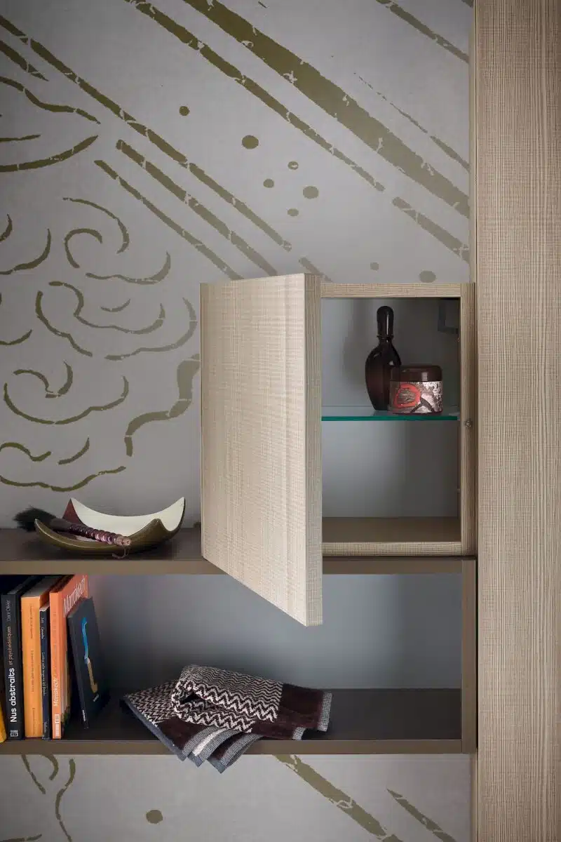 B201 02 - Mobile arredo bagno design L.120 cm personalizzabile COMPAB