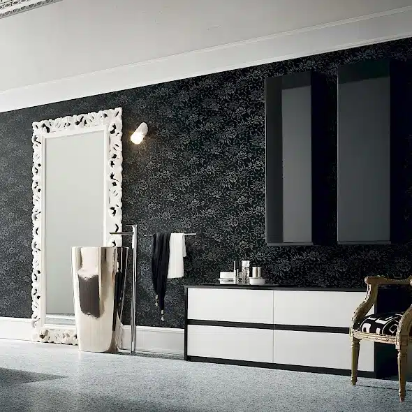 JACANA JA21 - Mobile luxury arredo bagno L.100+50+144 cm personalizzabile COMPAB