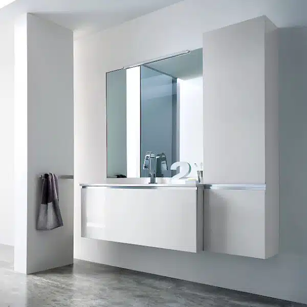 JACANA JA3 - Mobile luxury arredo bagno L.131 cm personalizzabile COMPAB