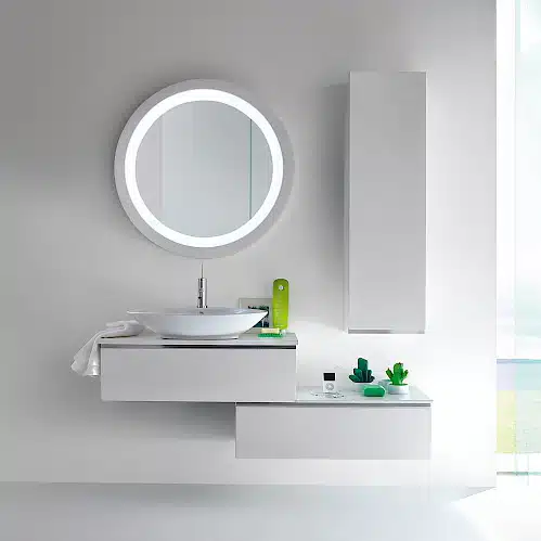 JACANA JA6 - Mobile luxury arredo bagno L.87+85 cm personalizzabile COMPAB