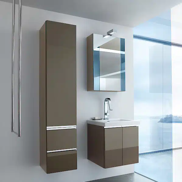 JACANA JA1 - Mobile luxury arredo bagno L.51+35 cm personalizzabile COMPAB