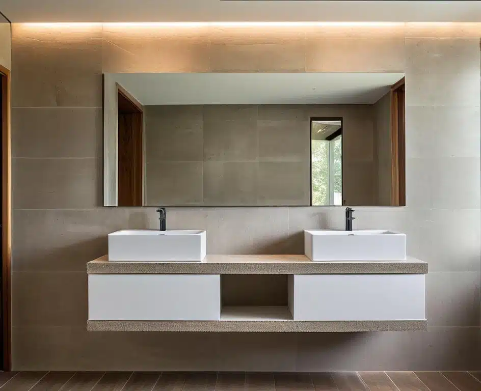 Mobile Bagno Doppio Lavabo Moderno EL18 Compab - Design Personalizzabi - foto 3