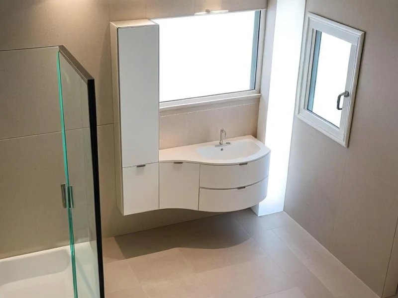 Mobile Bagno Curvo Design | B201 Compab | Arredo Personalizzabile - immagine 4