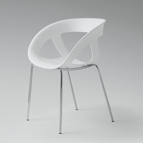 Moema - Poltoncina design in metallo anche per esterno