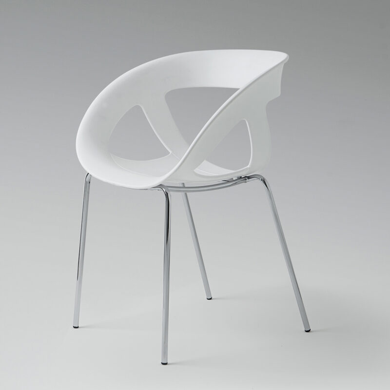 Moema - Poltoncina design in metallo anche per esterno
