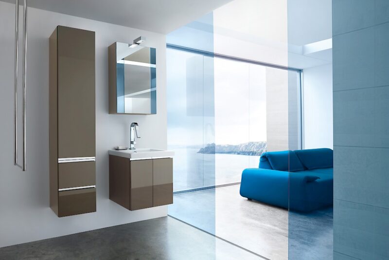 JACANA JA1 - Mobile luxury arredo bagno L.51+35 cm personalizzabile COMPAB