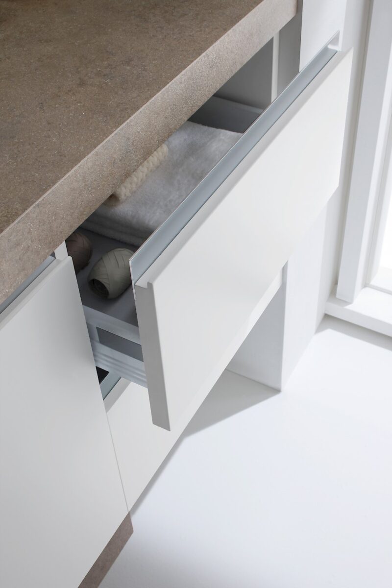 JACANA JA13 - Mobile luxury arredo bagno L.126 cm personalizzabile COMPAB