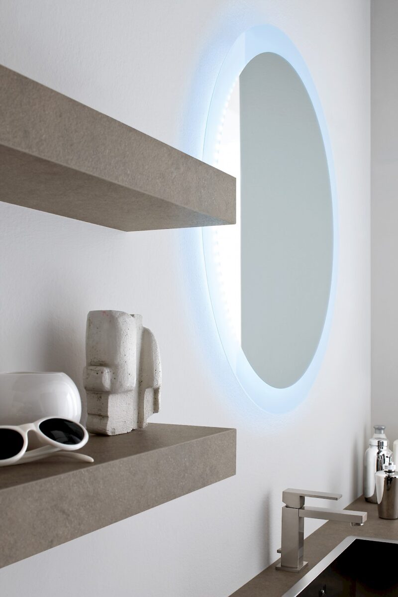 JACANA JA13 - Mobile luxury arredo bagno L.126 cm personalizzabile COMPAB