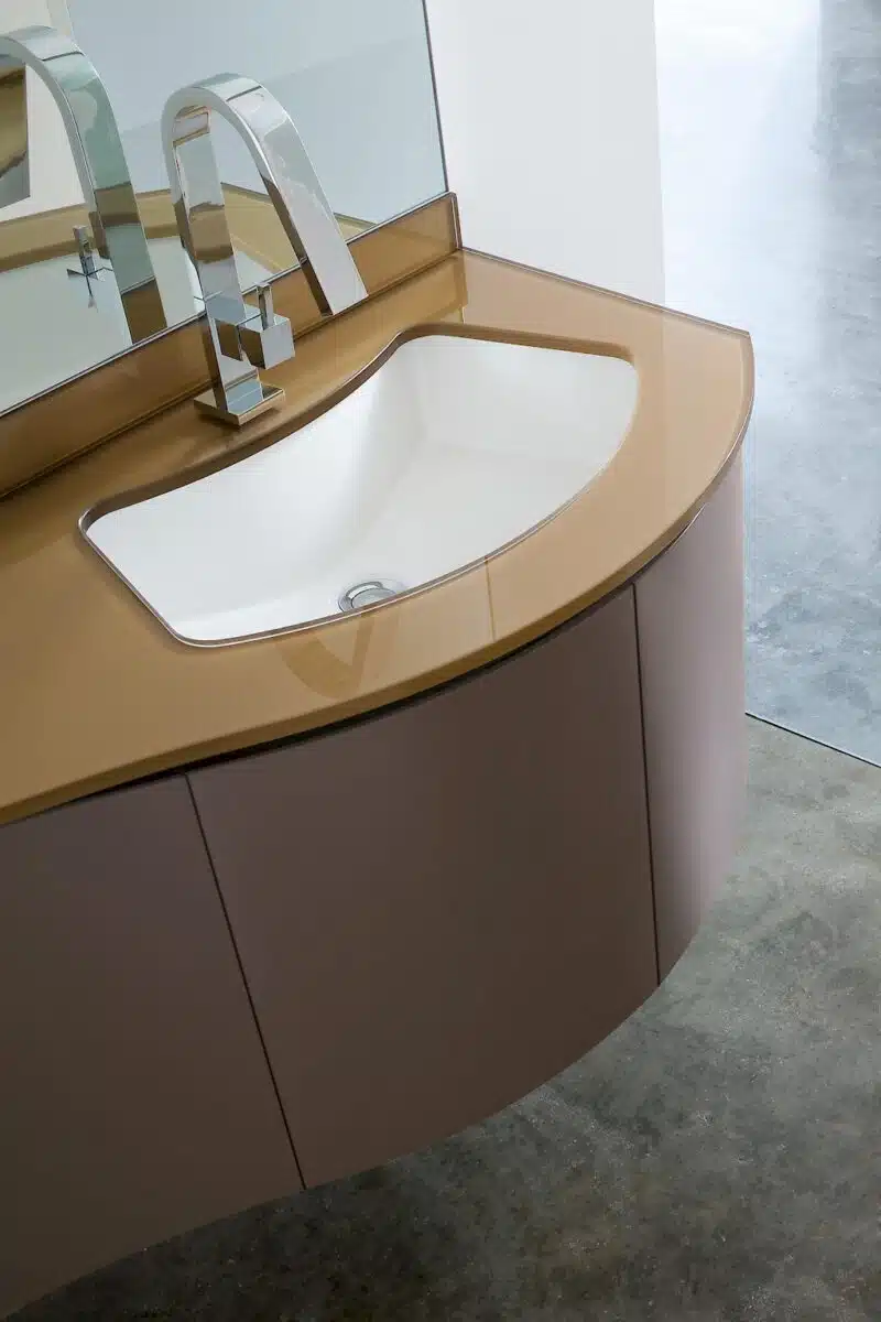 JACANA JA15 - Mobile luxury arredo bagno L.141 cm personalizzabile COMPAB