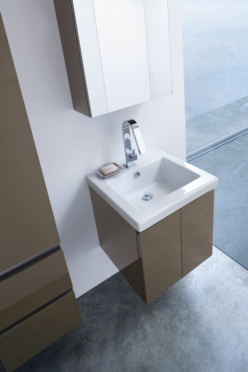 JACANA JA1 - Mobile luxury arredo bagno L.51+35 cm personalizzabile COMPAB
