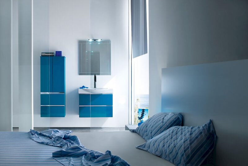 JACANA JA2 - Mobile luxury arredo bagno L.72+50 cm personalizzabile COMPAB