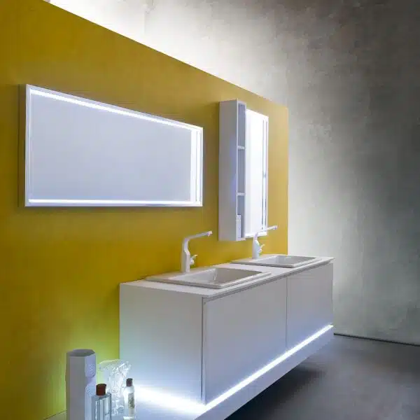 JACANA JA20 - Mobile luxury arredo bagno L.225 cm personalizzabile COMPAB