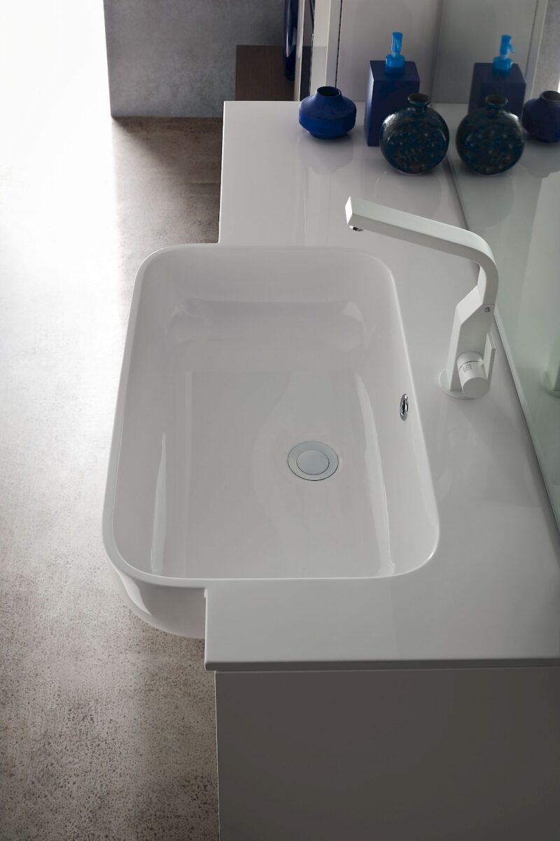 JACANA JA25 - Mobile luxury arredo bagno L.254 cm personalizzabile COMPAB